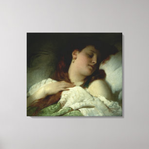 Toile Femme qui dort