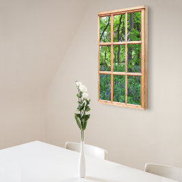 Toile Fenêtre Effet Jardin Fairytale 3D Vue Image
