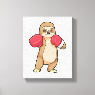 Toile Fente en boîte avec gants en boîte