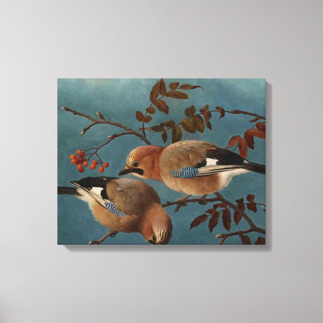 Toile Ferdinand von Wright - Jays (Recto)