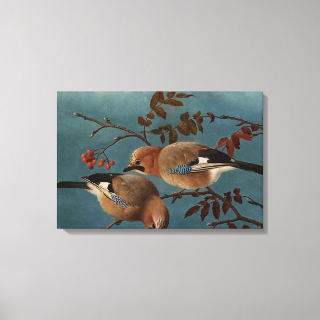 Toile Ferdinand von Wright - Jays (Recto)