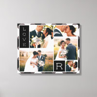 Ferme Buffalo Check Mariage Photo Collage