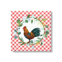 Ferme Eucalyptus Wreath & Rooster