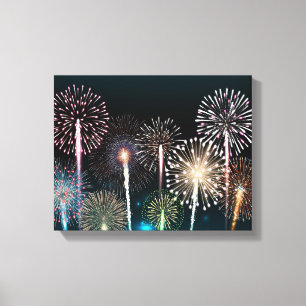 Toile Feu de nuit