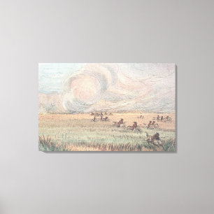 Toile Feu de prairie du Missouri