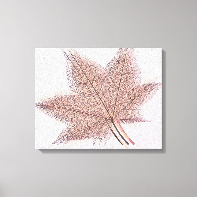 Toile Feuille d'été #2 (Recto)