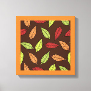 TOILE FEUILLES D'AUTOMNE