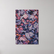 Feuilles d'automne colorées séchées - Art inspiré 