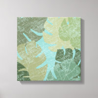 Feuilles dénaturés tropicaux