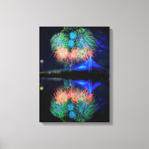 Toile Feux d'artifice