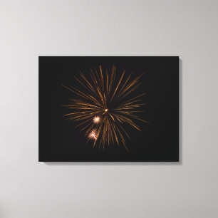 Toile Feux noirs