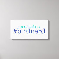 Fier d'être un oiseau nerd