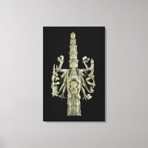 Toile Figure de la déesse indoue Kali