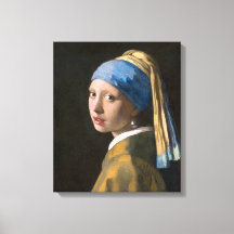 Fille avec une oreille perle | Johannes Vermeer |