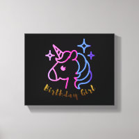 Fille d'anniversaire licorne licorne licorne cadea