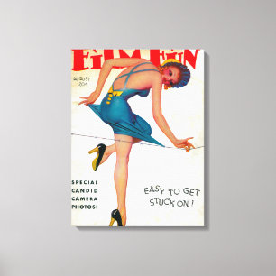 Toile Film Fun Magazine Couverture 9