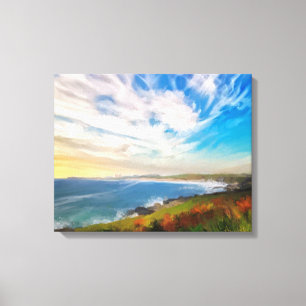 Toile Fistral Beach Newquay Cornwall