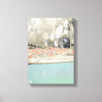 Toile Flamant rose Canvas Art