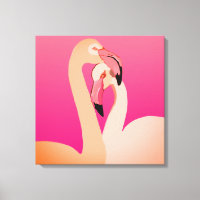 Flamants roses Wall Art