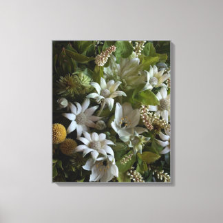Toile Flannel Flower Velvet Texture Fine Art Canvas