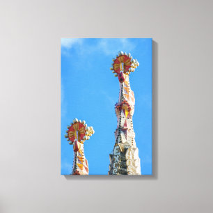 Toile Flèches de la Sagrada Familia à Barcelone, Espagne
