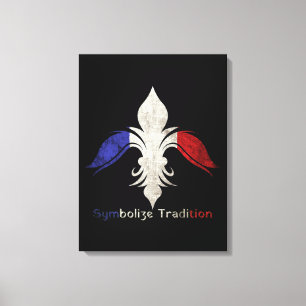 Toile Fleur-de-lis