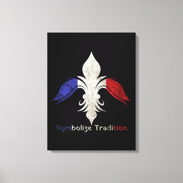 Toile Fleur-de-lis (Recto)