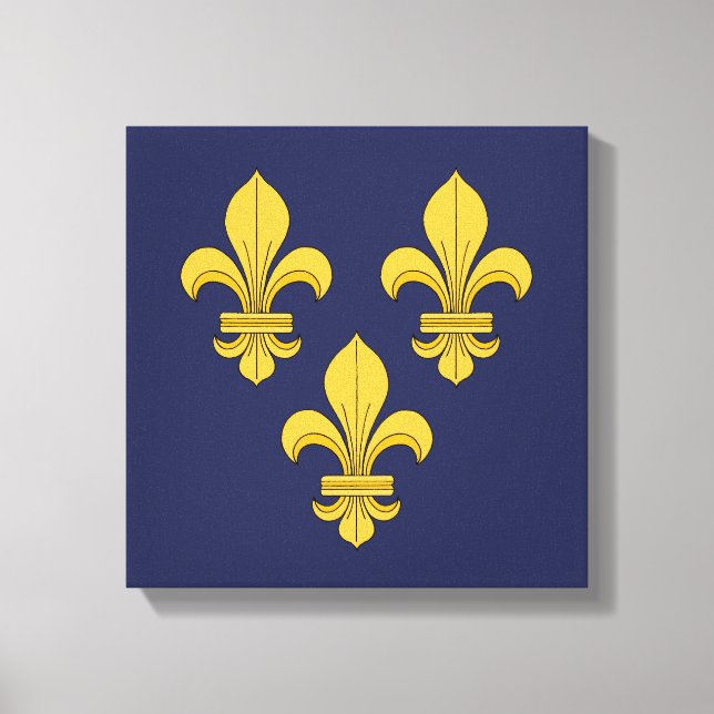 Toile Fleur de lis (Recto)