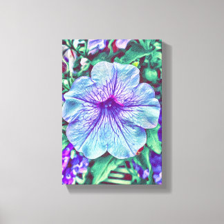 Toile Fleurs de jardin de printemps