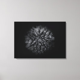 Toile Fleurs De jardin En Noir Et Blanc No 68