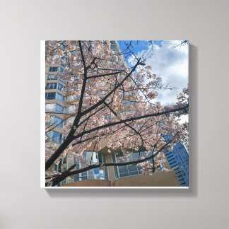 Toile Fleurs de ville