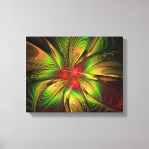 Fleurs imaginaires fractales douces et tendres