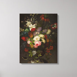 Toile Fleurs vintages Henryka Beyer