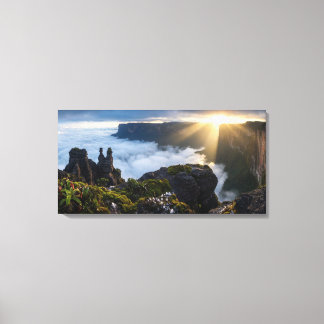 Toile Floating Island Mount Roraima - Moody Prehistoric