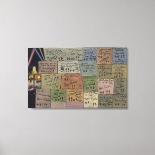 Toile Floor of Fame, Théâtre chinois de Grauman