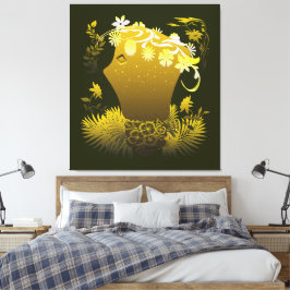 Toile Flora the Goddess of Flowers