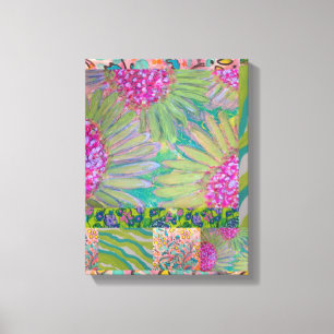 Toile Floral Abstrait 8