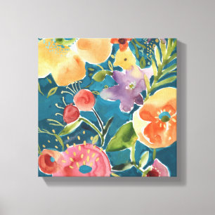 Toile Florales abondantes I