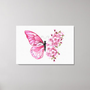 Toile Flower Butterfly