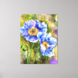 Toile Flowering Spring Flowers Abstract