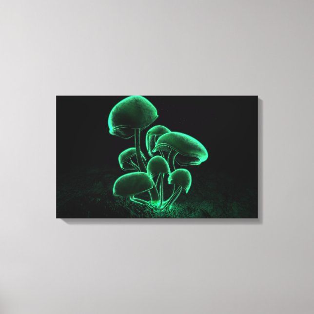 Toile Fluorescence verte (Recto)