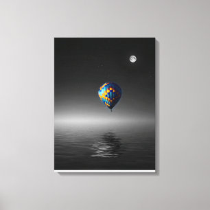 Toile Flying Balloon Sélective Minimaliste Photographie