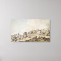 Foire de Donnybrook, 1782 (stylo, encre et w/c sur