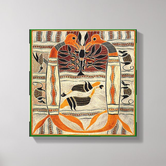 Toile Folklore tribal maori (Recto)