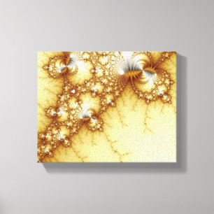 Toile Fools Gold - Art Fractal
