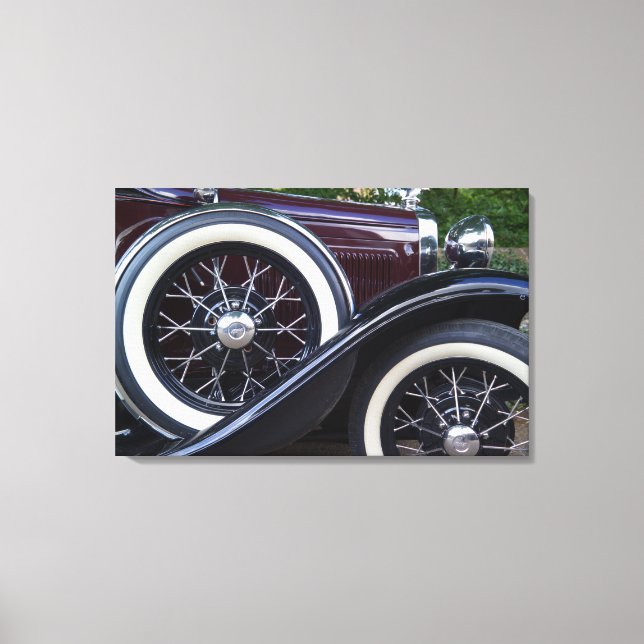 Toile Ford A Classic Car 1930 (Recto)
