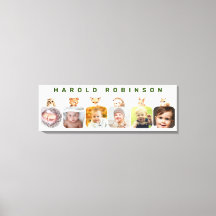Forêt boisée Animaux Baby Boy Milestone