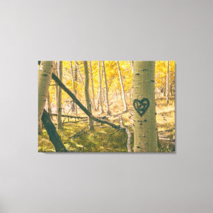 Toile Forêt d'Aspen à l'automne