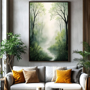 Toile Forêt Enchantée