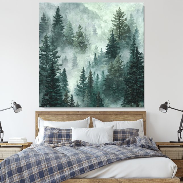 Toile Forêt Morose (Insitu(Chambre))